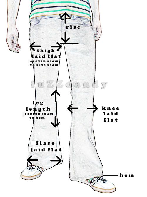 mens black flares